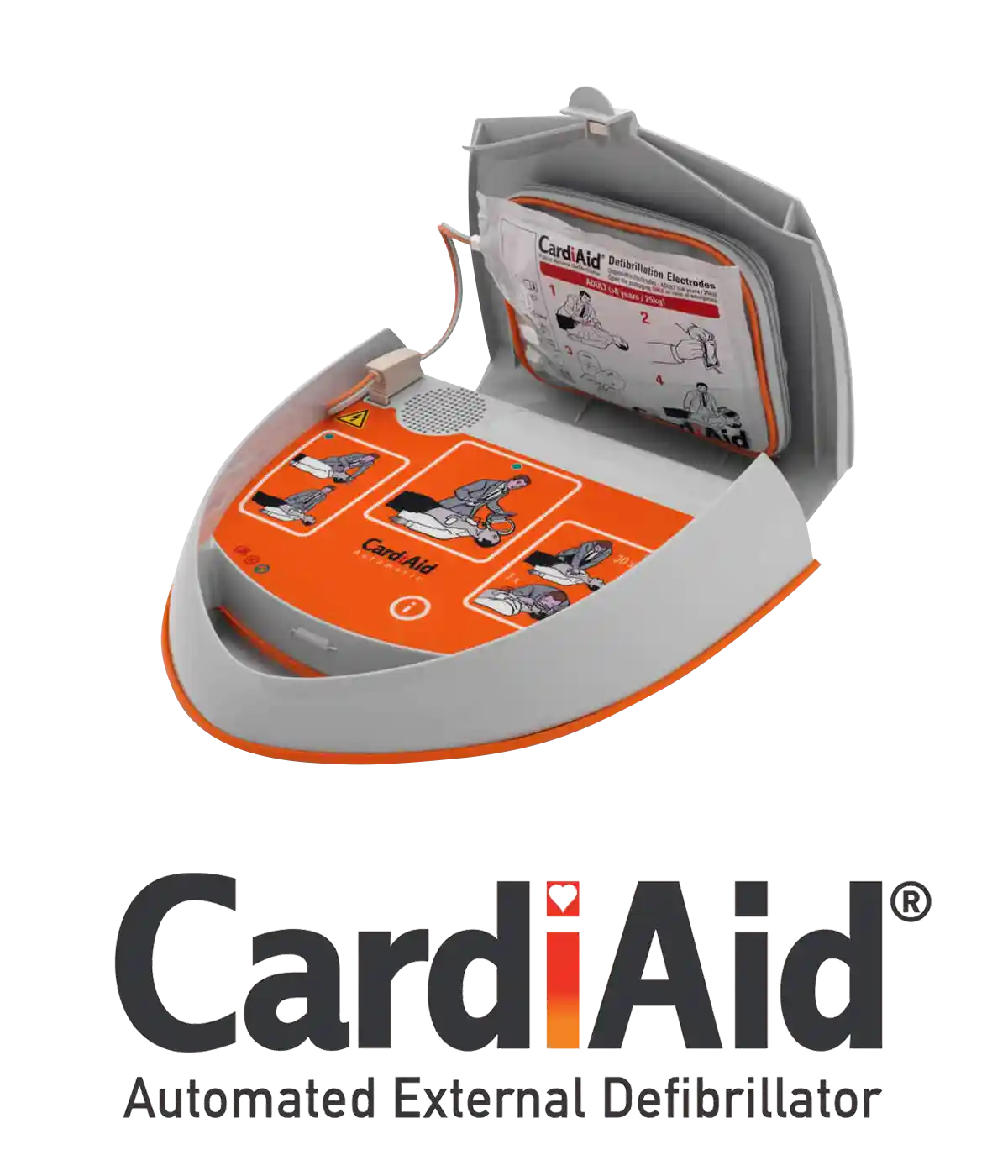 cardiaid otomatik eksternal defibrilatör cihazı