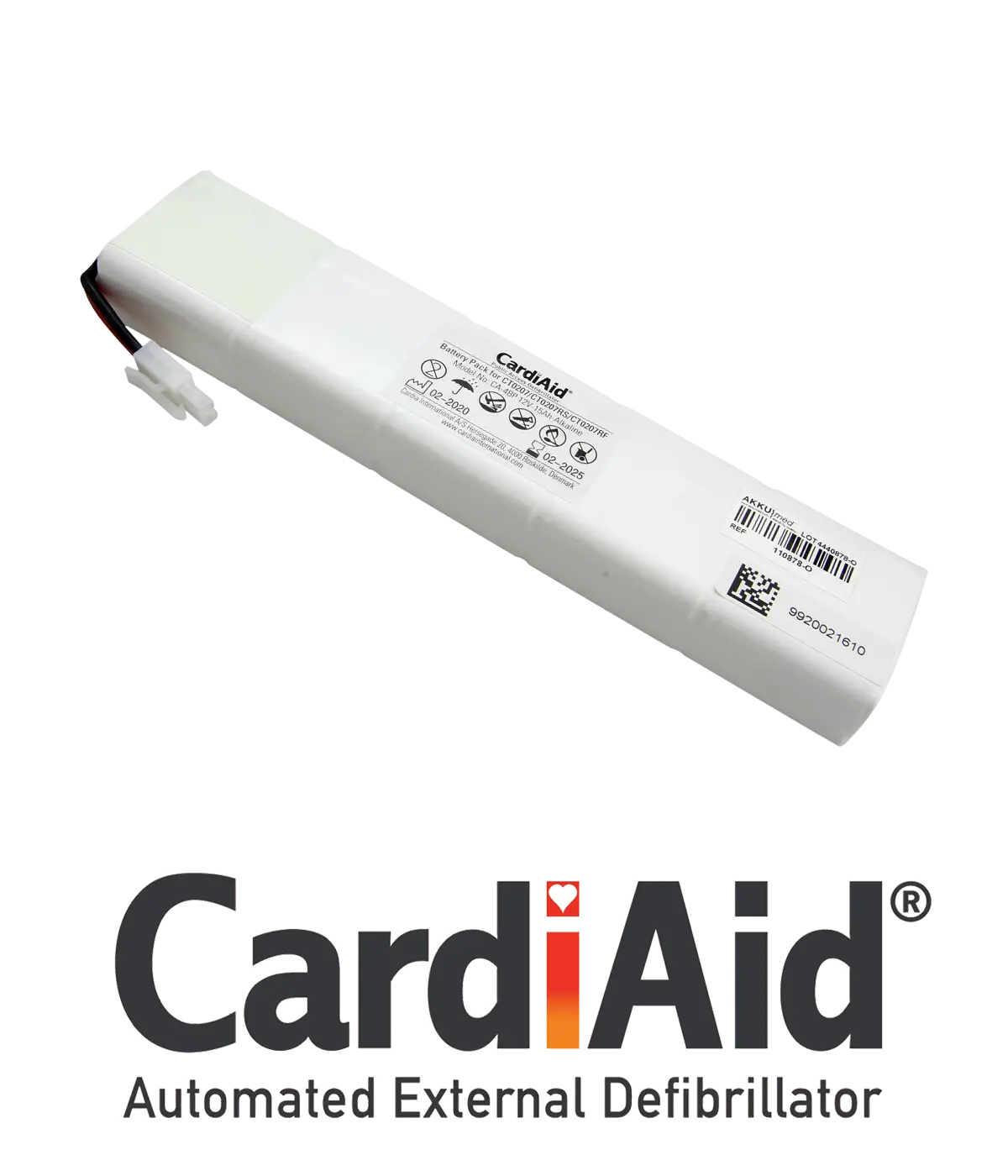 cardiaid defibrilatör bataryası