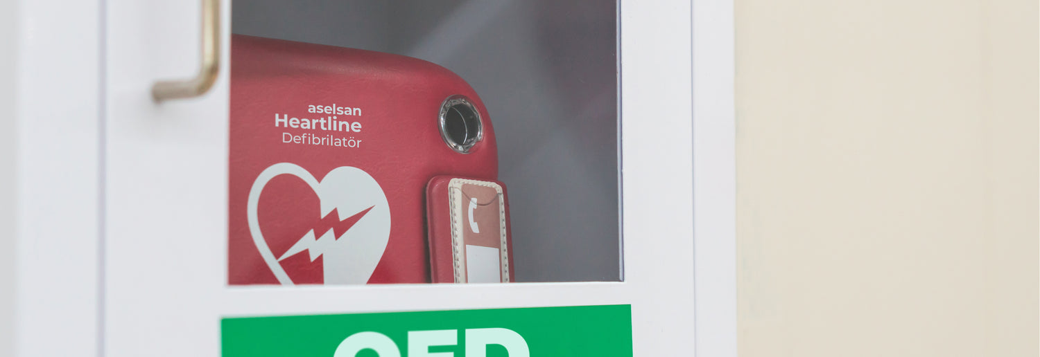 otomatik eksternal defibrilatör oed cihazı aksesuarları