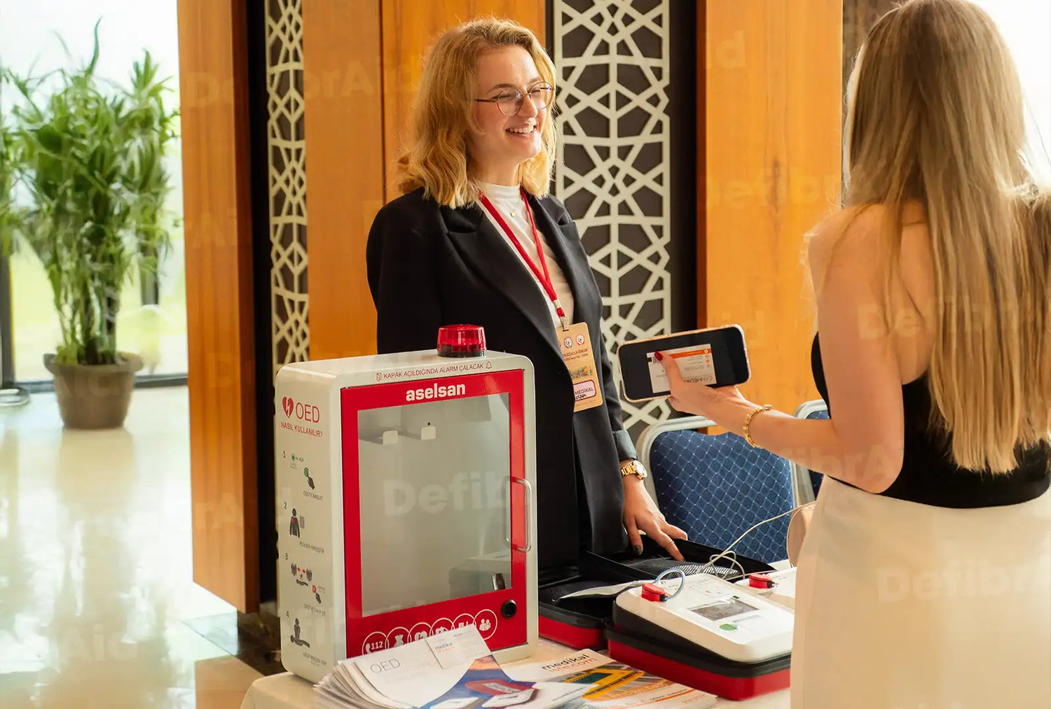 ASELSAN Heartline OED Cihazı Trakya Eczacılık Günleri'nde