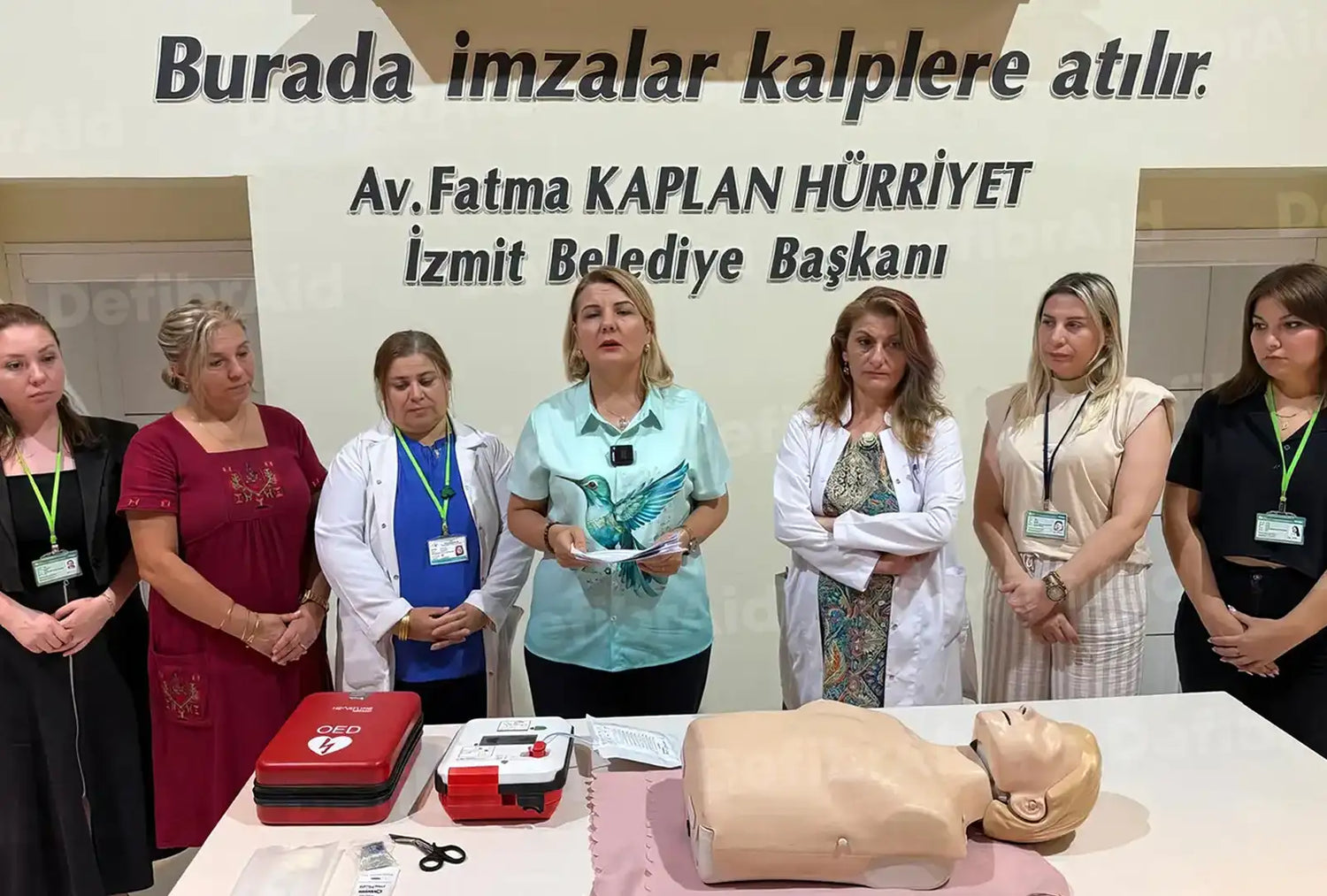İzmit Belediyesi Ani Kalp Durmalarına Karşı ASELSAN Otomatik Şok Cihazı Konumlandırdı