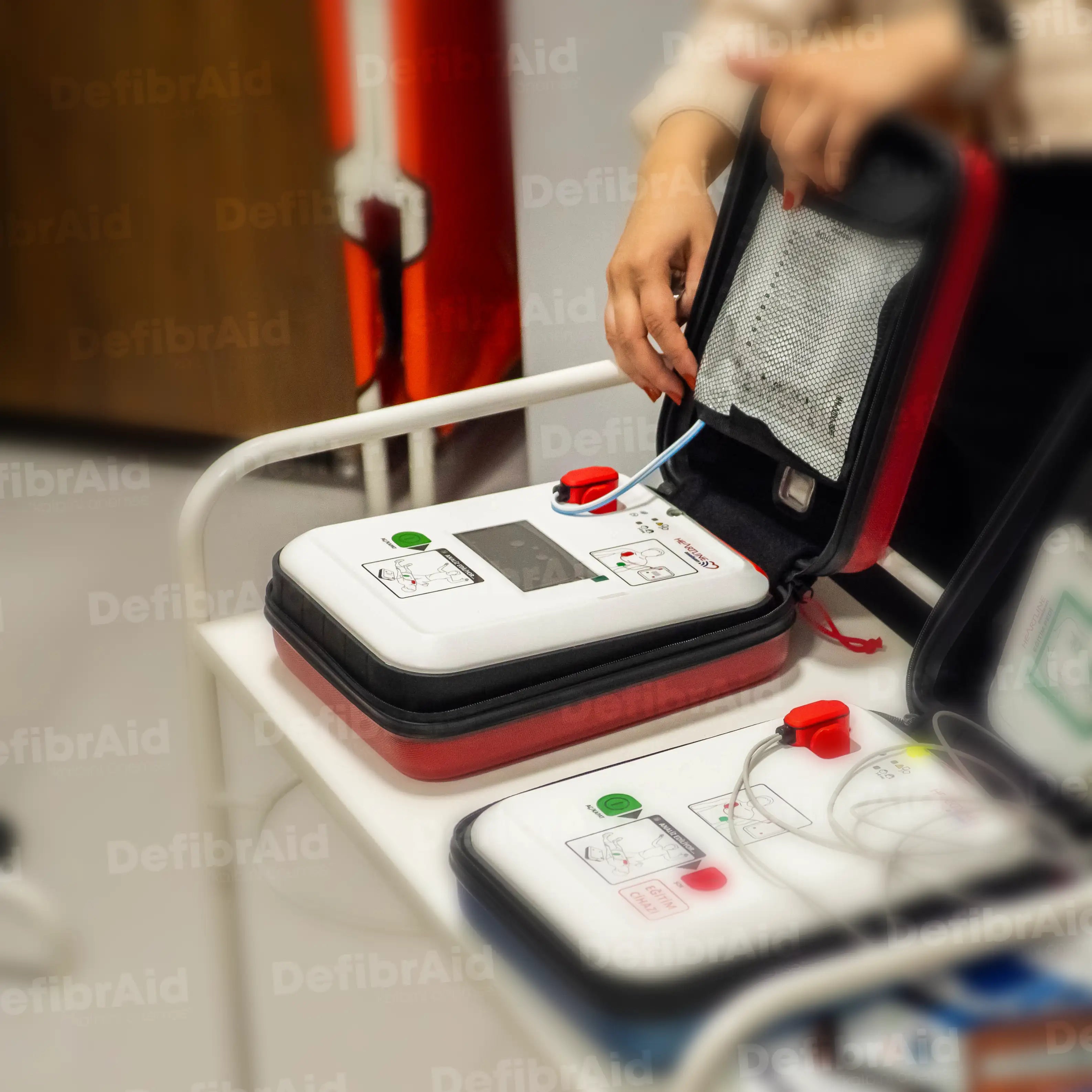 Aselsan Heartline Ekranlı Defibrilatör OED Cihazı